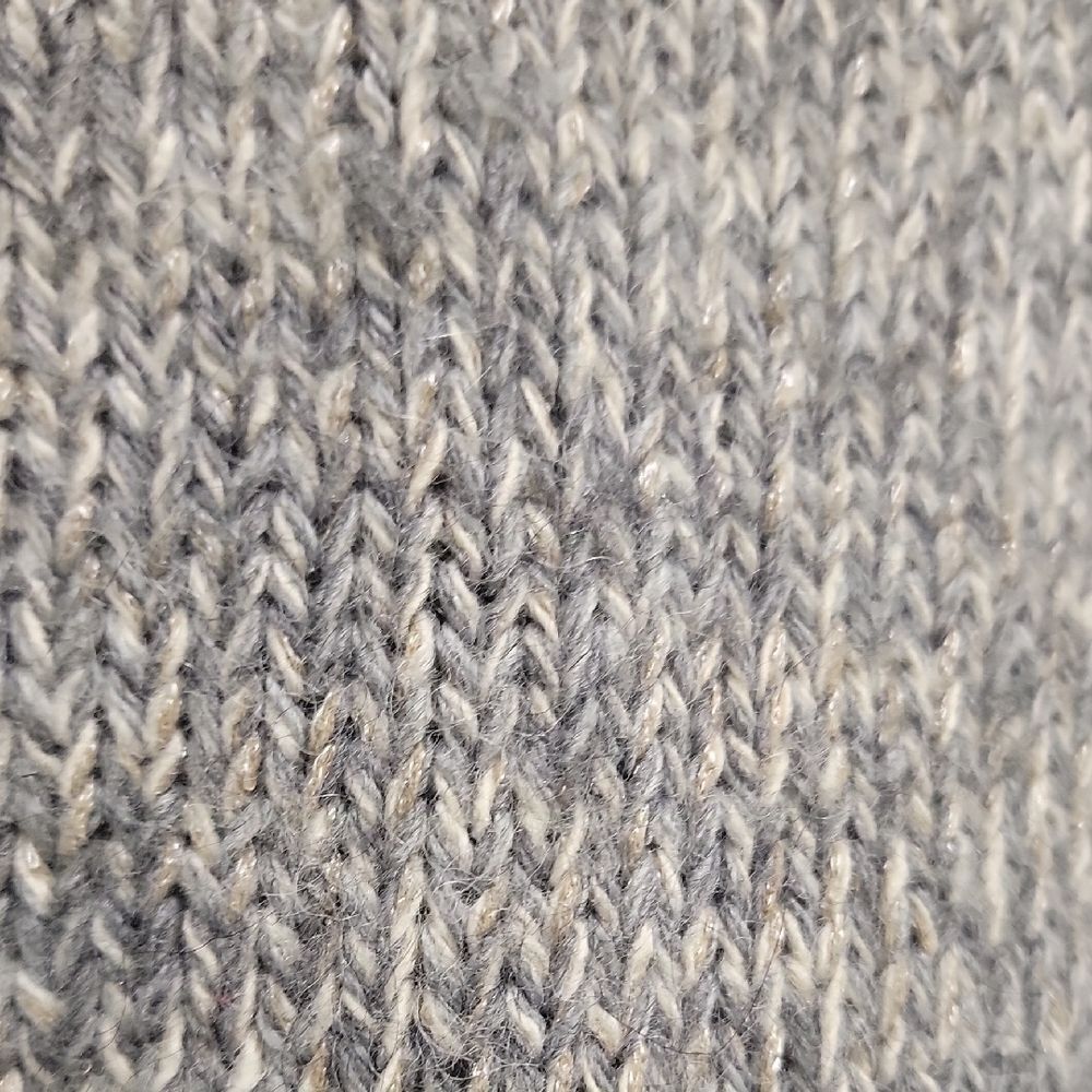 Italian Alpaca Blend Knit Neutral Cable Knit Cardigan Sweater - Picture 10 of 15